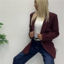 blazer con manica regolare bis